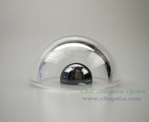 Optical Dome, 36mm diameter, 2mm thick, 18mm height, N-BK7 or equivalent type Dome Windows