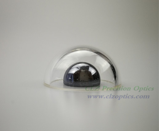 Optical Dome, 25mm diameter, 2mm thick, 12.5mm height, N-BK7 or equivalent type Dome Windows