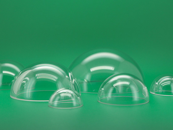 Camera systems and optical domes used in aquaculture.