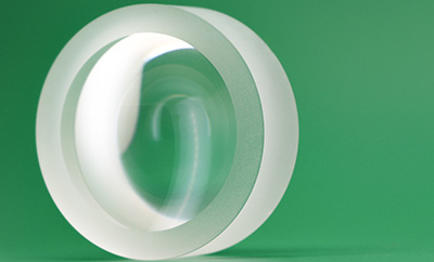 Concave lens in the design of LED microarray projection system