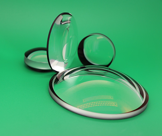 UV grade Fused Silica meniscus lenses from CLZ Optical