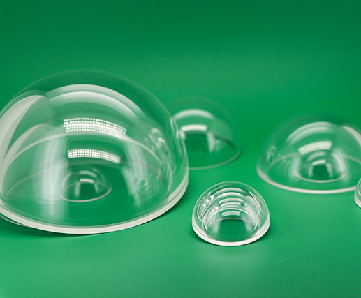 Custom Optical Domes Fused Silica Optical Glass