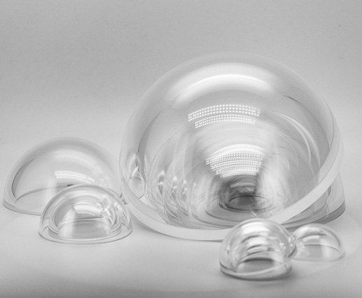 Custom Optical Domes Fused Silica Optical Glass