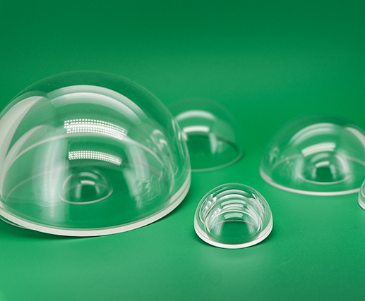 Optical Glass Domes